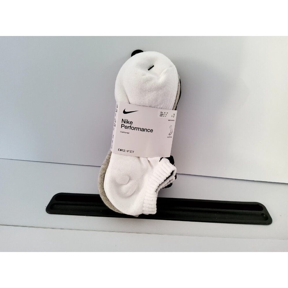 Nike Performance Cushioned No Show Socks 3 Pair Pack Size M - SX4721-967 - Picture 4 of 4